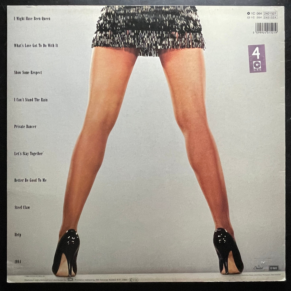 Tina Turner - Private Dancer (Европа 1984г.)