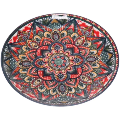 Тарелка керамическая «Марракеш» синяя 26,5*4см