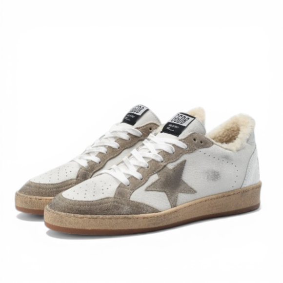 Кеды Golden Goose 'Superstar' Комбинированные кеды Ball Star