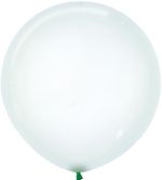 Шар (24''/61 см) Хрустально-зеленый, кристалл, 1 шт.