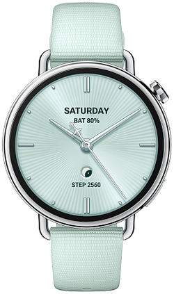 Умные часы Xiaomi Watch S4 41mm RU Fluororubber Strap Green BHR080CGL