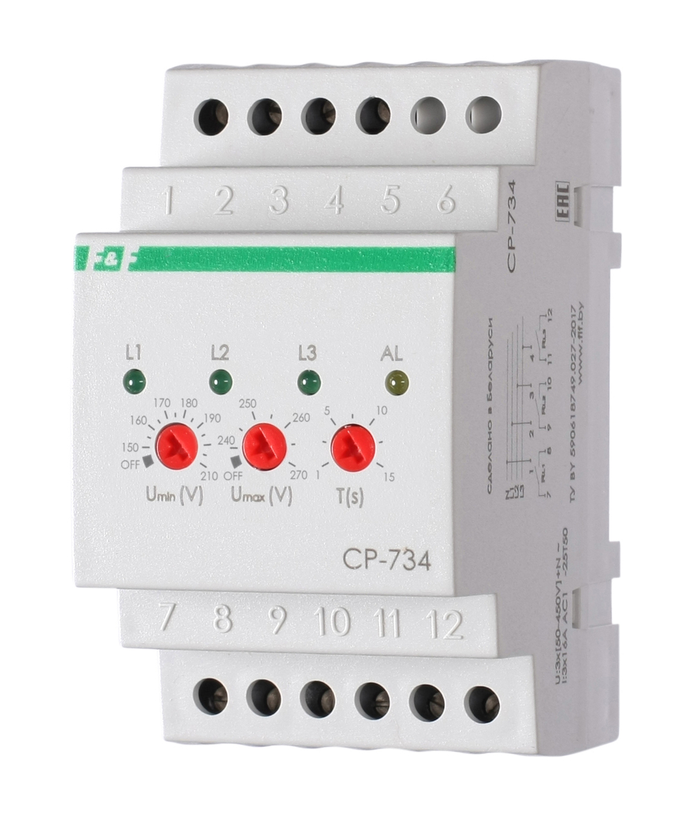 Реле контроля напряжения CP-734