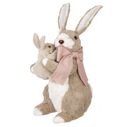 GAEM Фигурка декоративная "Заяцы", L23,5 W17 H39 см