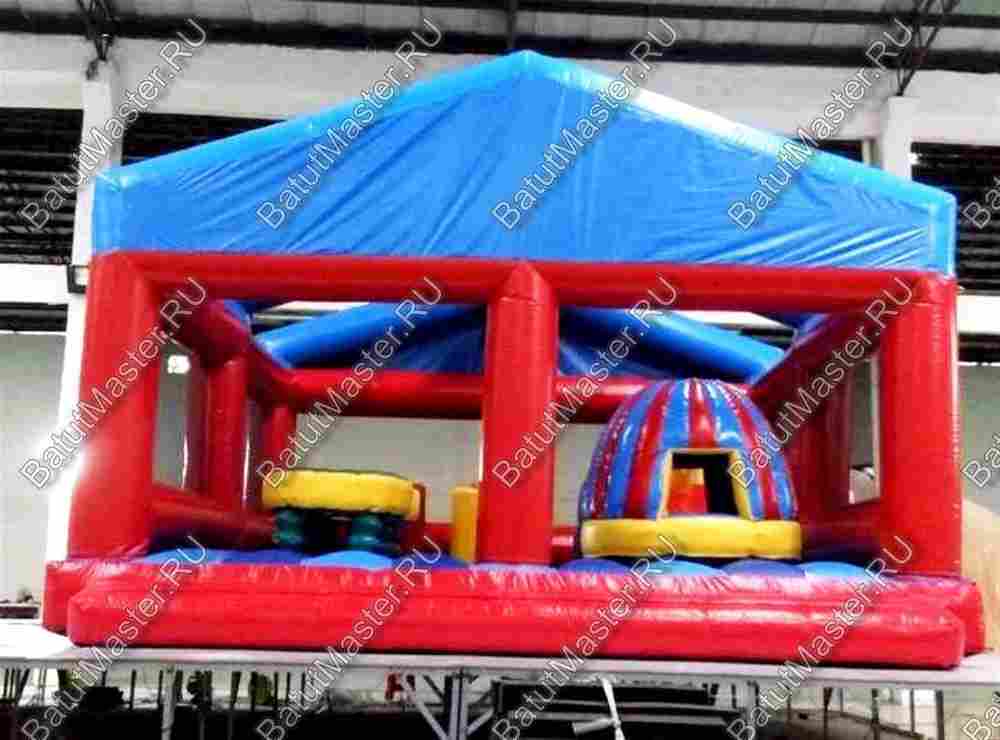 Батут "Спорткомплекс" с тентом 7*7*4.5 м