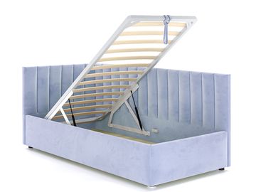 Кровать Negga Mellisa 120 Угловая ЛЕВАЯ Velutto 50