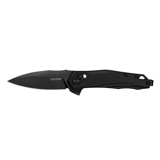 Kershaw K2041 Monitor - нож складной, рукоять черн.нейлона, черный клинок D2