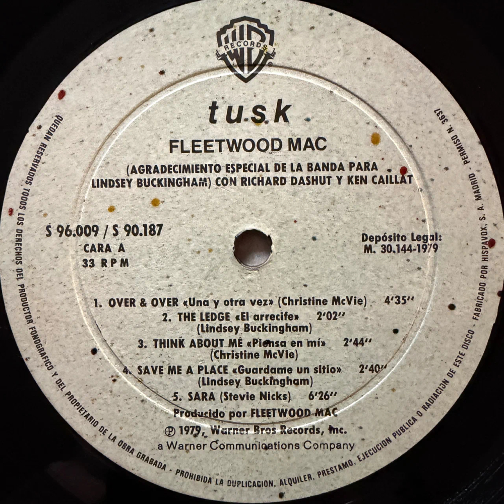 Fleetwood Mac ‎– Tusk 2LP (Испания 1979г.)Т