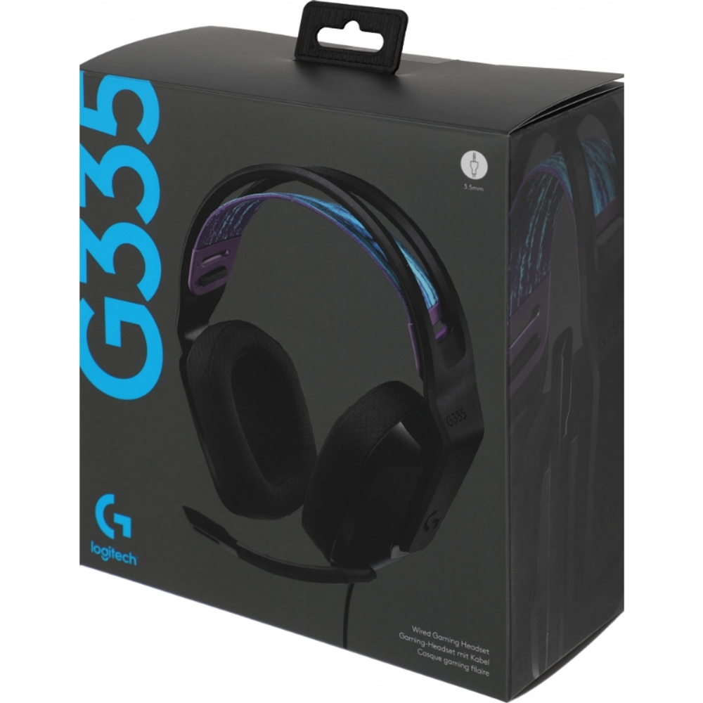 Гарнитура игровая Logitech G335 Black