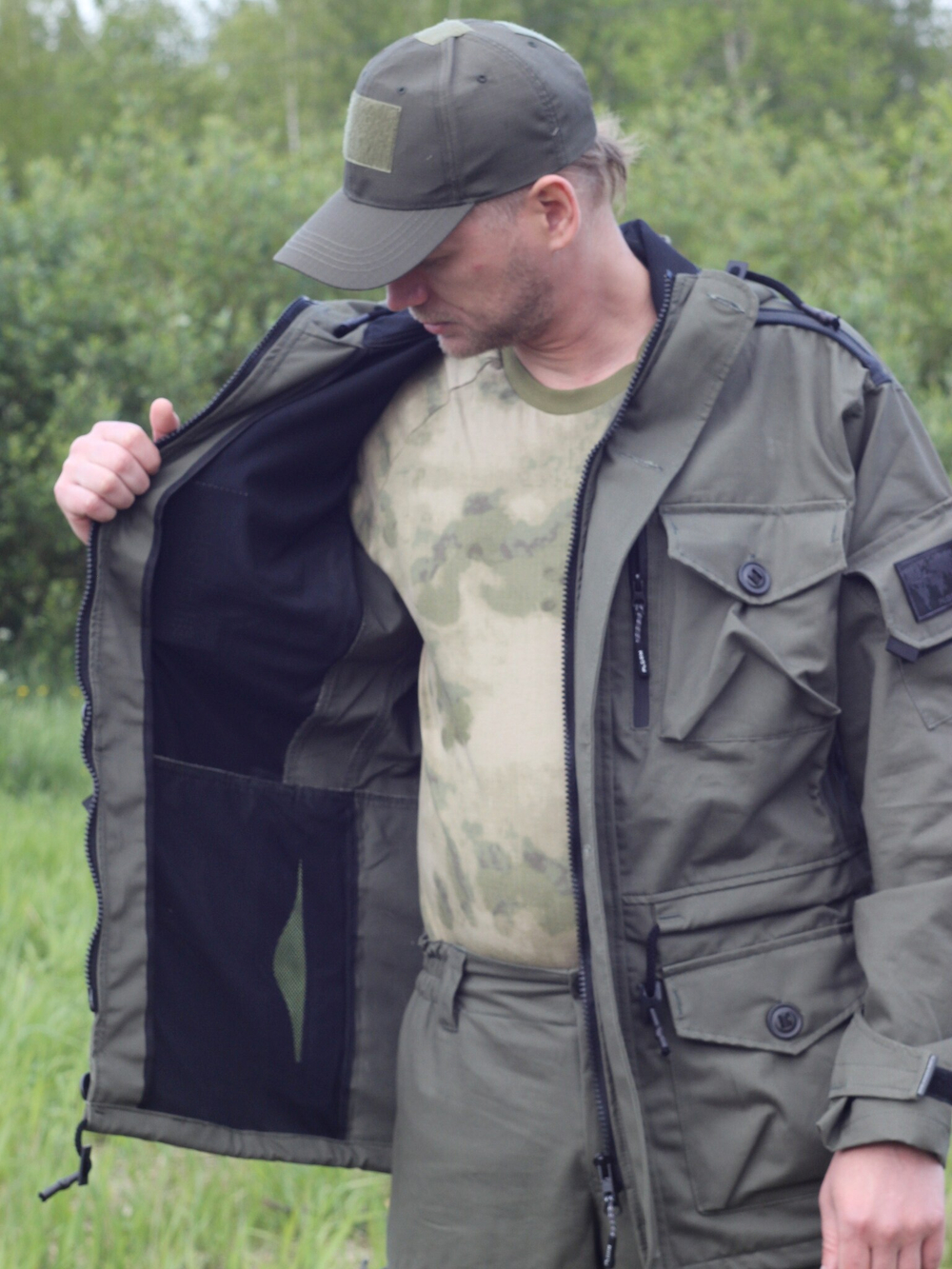 КОСТЮМ ГОРКА 7 ПРЕМИУМ ОЛИВА Х/Б