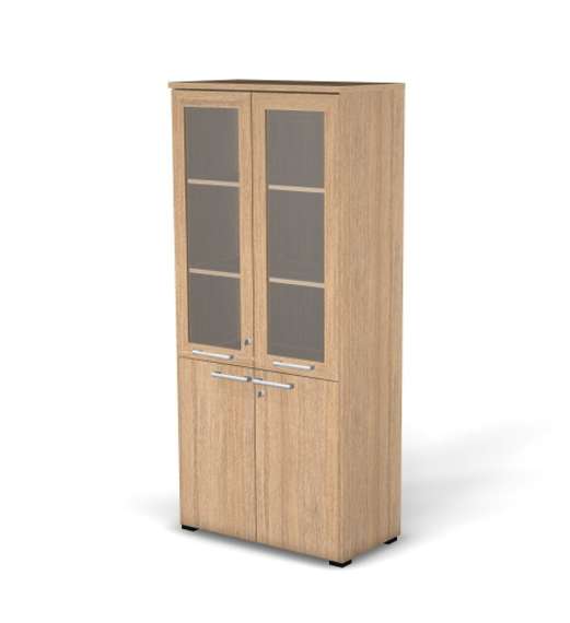 SMART/СМАРТ RS160-78Х44 Шкаф комби мдф с замком з/с лдсп 786х436х2104