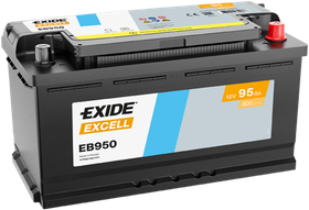 EXIDE - EB950-EXI - Starter Battery - Povrat dobavljacu nije moguc za ovaj artikl.