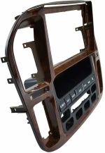 Магнитола для Toyota Land Cruiser 100, Lexus LX470 1998-2002 (климат на ШГУ, рамка дерево) - Teyes CC4-PRO монитор 9.5" 2K QLED на Android 13, Snapdragon 778G, AI, CarPlay, DSP, 4G SIM-слот