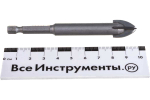 Сверло по стеклу и кафелю ЗУБР Профессионал 4-х резцовый, 14 мм, шестигранный хвостовик 29845-14_z01