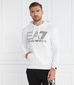 Худи EA7 - белый(6RPM09 PJSHZ)