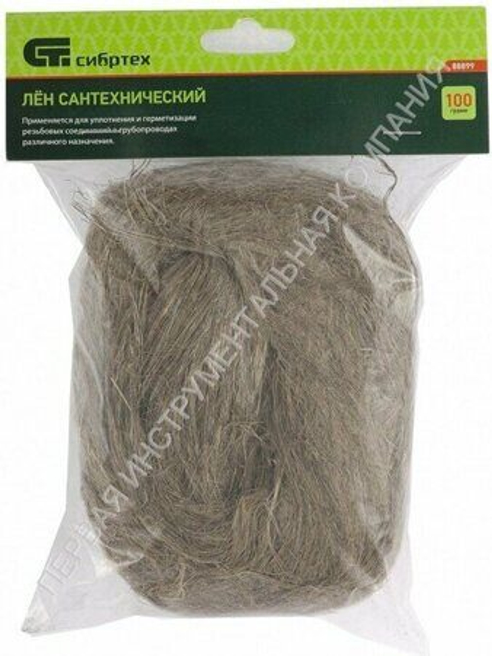 Лен сантехнический 40 г СИБРТЕХ 88897
