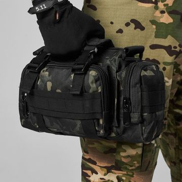 Сумка через плечо "TAC-LITE" BlackMulticam