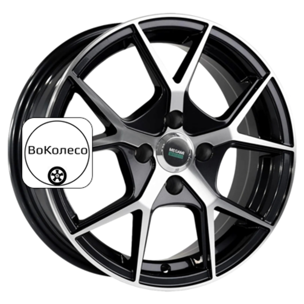 6,5x16/4x98 ET35 D58,6 MGM-18FF BKF Megami