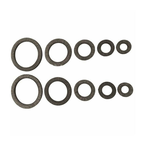 Набор прокладок резина ТМКЩ (1/2", 3/4", 1", 1 1/2 резина