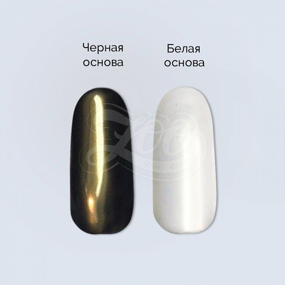 Zoo Nail Пигмент для втирки "Русалка" №1003 Золотой, 1 гр.