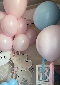 Домашняя фотозона на гендер пати №3455