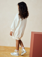 Толстовка-платье для девочки Next B92-580, Молочный