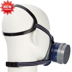 Изолирующая полумаска «Исток 400» NEW c комбинированными фильтрами (РУ-60М)