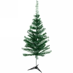 Ёлка «Серебряная дымка» 90 см, ПВХ зеленый с серебром (90 веток)