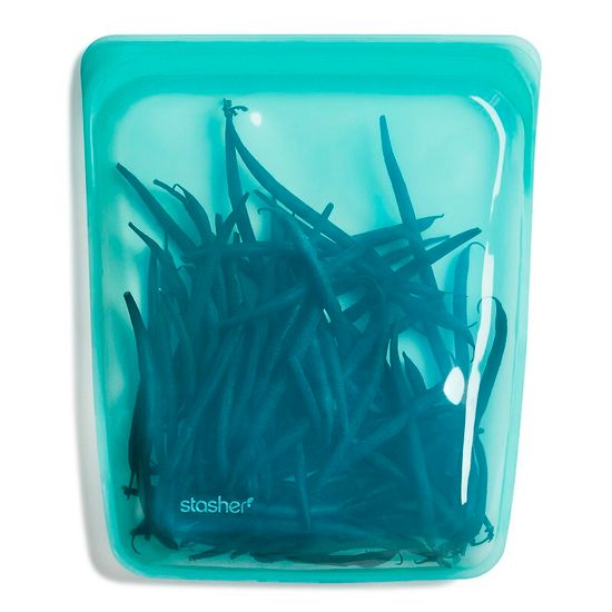 Контейнер для хранения продуктов Stasher бирюзовый 1920 мл