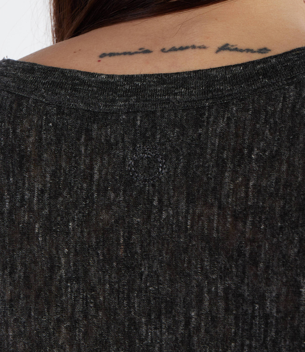 Льняная футболка Pinko - черный(103599 A1U9)