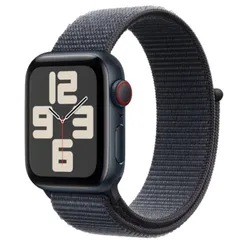 Часы Apple Watch SE (2024) 40mm Aluminium Case, Sport Loop (Черный)