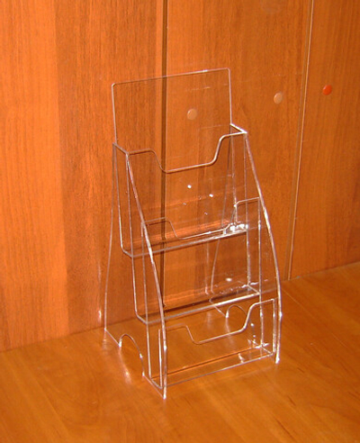 Подставка под буклеты А5 3-х ярусная вертикальная