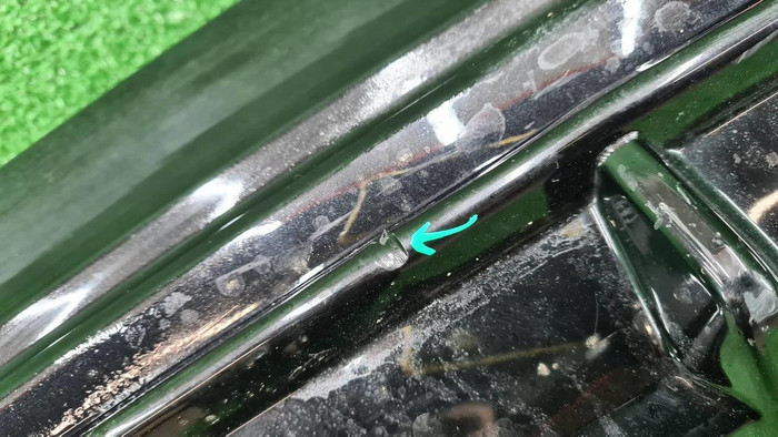 Юбка заднего бампера Geely Tugella (2022-2024)