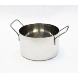 Кастрюля для подачи 12 см h7,5 см круглая нерж. P.L. Proff Cuisine