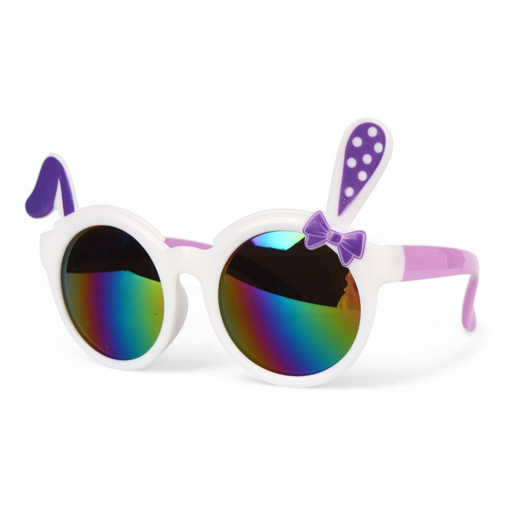 Очки солнечные детские ромашка, 5 цветов микс, с-30336