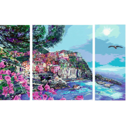 Ravensburger - CreArt Cinque Terre Панорама Раскраска по номерам 235292