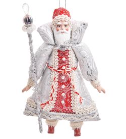 РусКукла RK-780 Кукла подвесная «Дед Мороз»