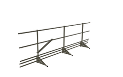 Кровельное ограждение Fachmann KO/SK/SN-800-3-3000 RAL