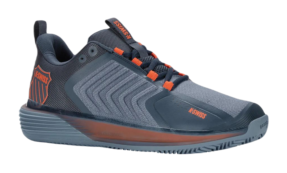 Мужские кроссовки теннисные K-Swiss Ultrashot 3 HB Men - orion blue/windward blue/scarlet ibis