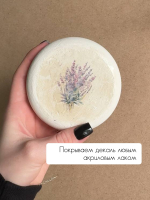 Трансфер переводной - декаль для свечей и гипса география, культура 003