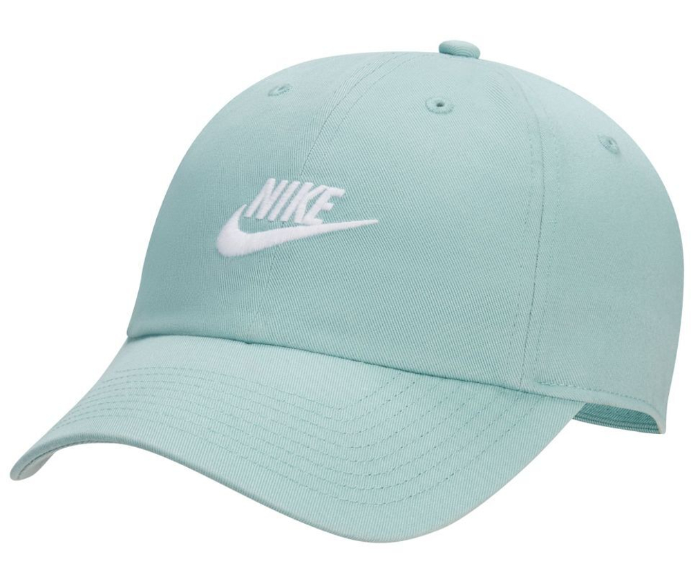 Теннисная кепка Nike Club Unstructured Futura Wash Cap - mineral/black