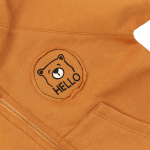 Джемпер д/мальчика футер M1121FN-2 р.92 охра (Такро)