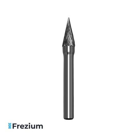 Борфреза твердосплавная по металлу 8x6x17x60 мм; Форма M