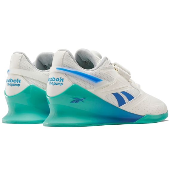 reebok Legacy Lifter 3 Кроссовки для тренировок Низкие Синий с Белым Lettering Мужские