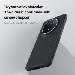 Чехол от Nillkin c поддержкой MagSafe для Huawei Mate 70 Pro и 70 Pro+, серия Super Frosted Shield Pro Magnetic Case