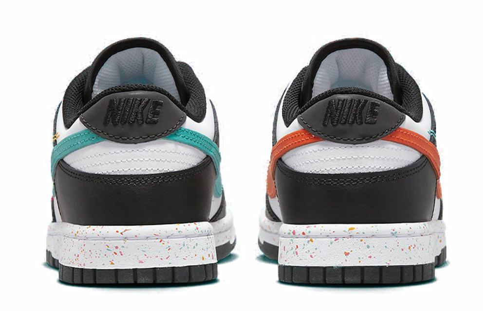 Кроссовки Nike Dunk Low Multi-Color Swoosh (Женская размерная сетка)