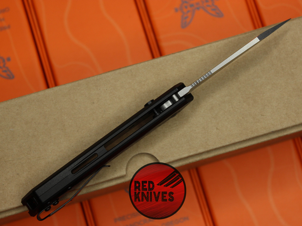 Нож Kershaw Launch 20 A+++ - черный алюминий + вставка "мраморный карбон"