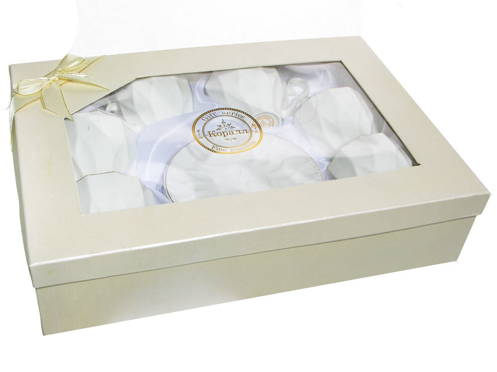 Чайный набор 12 предметов 200мл "Снежная королева" 071948