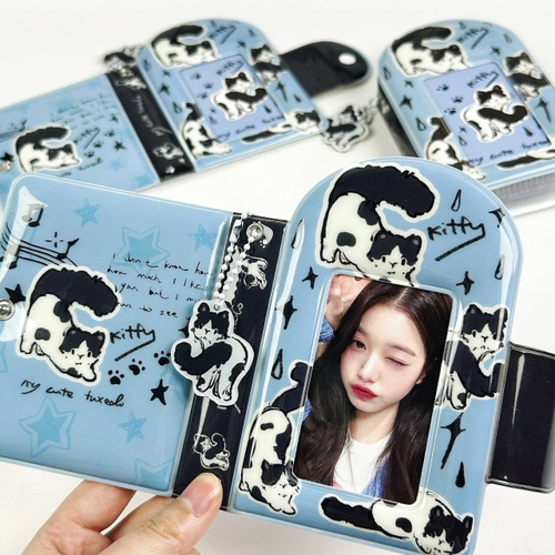 Альбом для фотокарточек "Blue Cat"