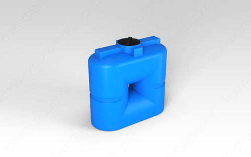 Ёмкость пластиковая пищевая ЭкоПром S 750 л. узкая округлая (60x134x134см;синий) - арт.555287