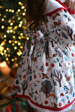 Платье "Лилия" со съемным воротником нг звери